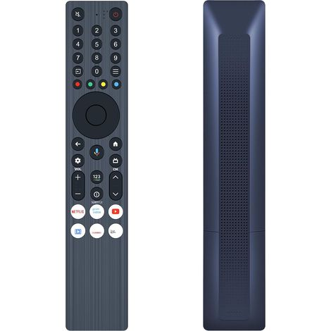 RC833A FMB1 Télécommande pour téléviseur TCL Q6C Q7C C6K C6KS C7K C8K C9K C71K QLED Mini LED TV compatible avec T8C P7K P8K QLED 4K TV (pas de fonction vocale) (1/5)