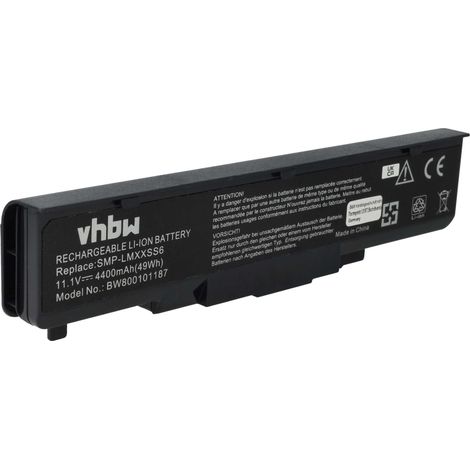 vhbw Akku kompatibel mit F.I.C. LM10W, GR2, GT1W, LM2W, LM77W, LM13W, LM1W, va250D, GR1, MR056, VY050 Notebook (4400 mAh, 11,1 V, Li-Ion) (1/5)