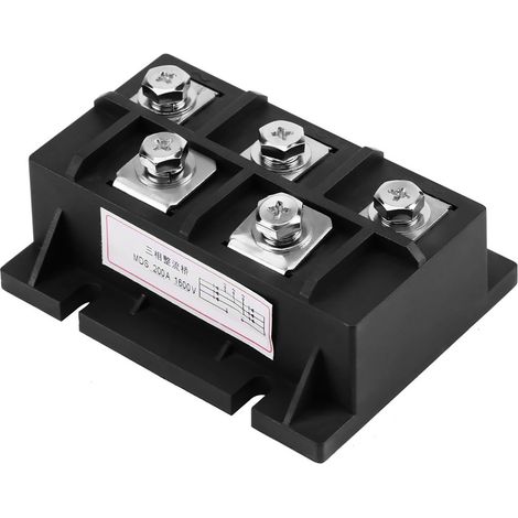Pont redresseur à diodes triphasé MDS200A 200A 1600V module de puissance (1/5)