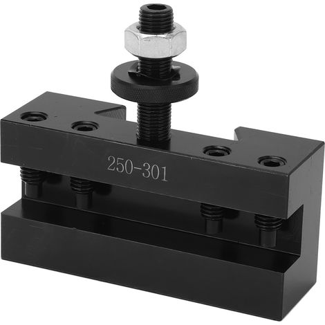Schnellwechsel-Drehwerkzeughalter 250-301 für 13-18 Zoll Schlitten, Zubehör für Schlicht- und Dreharbeiten (1/5)