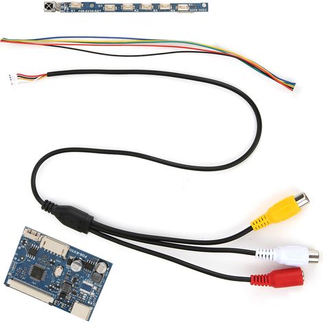 Einzelnes Treiberplatinenmodul mit 50-poligem 2-Kanal-AV-Signaleingang für 7-/9-/10,1-Zoll-LCD-Bildschirme (1/5)