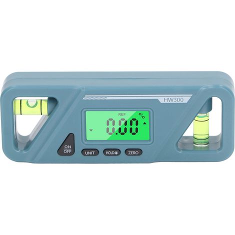 Nivel magnético portátil multifuncional, inclinómetro digital, transportador de ángulos para trabajos de carpintería. (1/5)