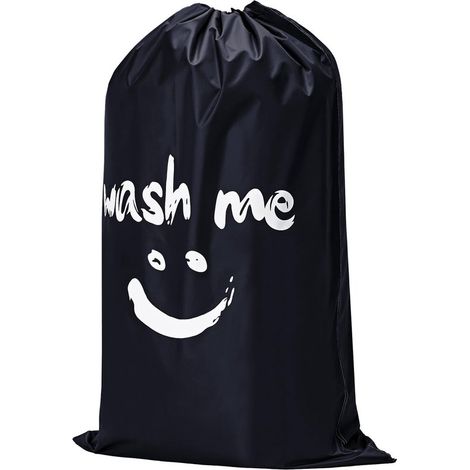 Sac à linge de voyage - Grande capacité - Idéal pour le camping et les soirées pyjama (1/5)