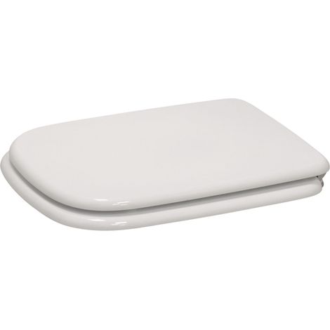 Sedile coprivaso WC in colore bianco lucido compatibile con serie Alpina Ercos BSOPEL  Bianco