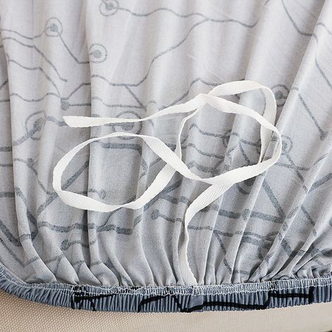 Housse de canapé élastique douce et extensible, protection pour meubles de salon, canapé 1 place (1/5)