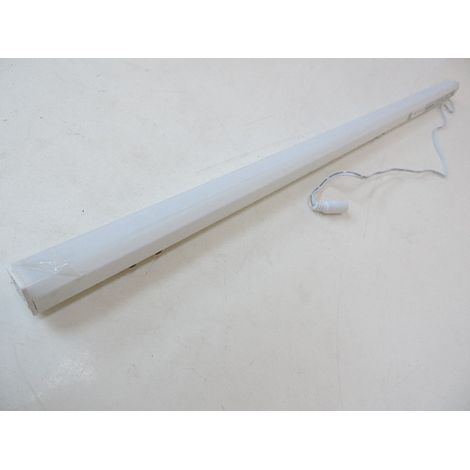 Luminaire LED 12W saillie 3000K 984lm dimmable alim 24V (non incl) blanc 600x19x19mm diffuseur opale IP40 (1/3)