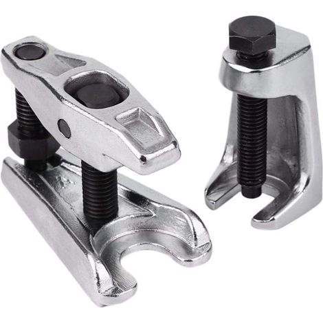 Lot de 3 extracteurs de rotules en acier haute teneur en carbone, séparateur de biellettes de direction, outil de dépose de rotules de suspension (1/5)