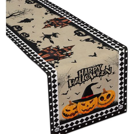 Table Runner Water Proof Distinctive Decorative Dining Table Runner for Farmhouse Kitchen Type C (1/2)