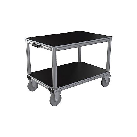 Carro de montaje con perfil de aluminio  L x A x H 1200 x 800 x