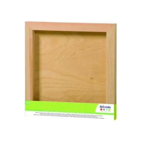 CHÂSSIS CARRÉ 30X30 CM BOIS (1/3)