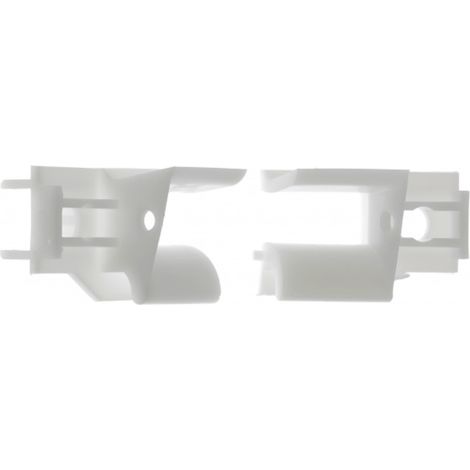 Cyclingcolors – Paire de tulipes pour volet roulant Polyréno ZF – PVC blanc – Pour lames de 7 à 9mm – Fixation par clippage – Compatible avec embout de lame finale (1/2)