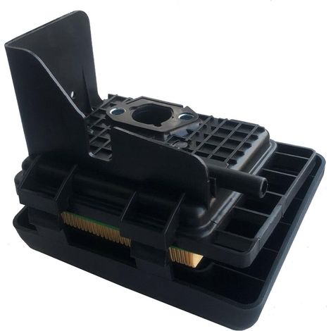 Boîtier de filtre à air + filtre à air compatible avec tondeuse à gazon avec moteur T375 / T475 / T575 / T675 (1/5)