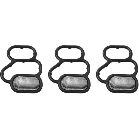 Joint de solénoïde VTEC pour moteur de voiture (3 pièces), joint de filtre pour électrovanne de calage variable, référence 15825-RB0-003, Honda CR-Z Fit City (1/5)