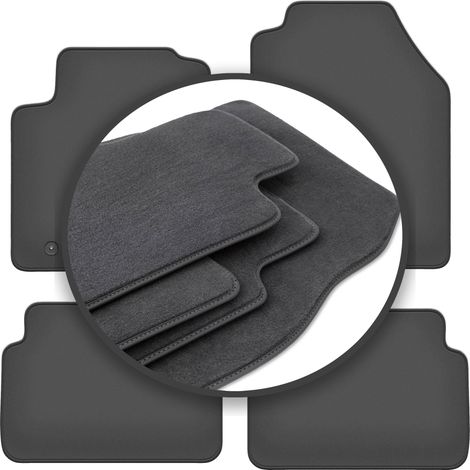 Alfombrillas premium para Ford Focus MK1 (versión anterior al rediseño), versiones hatchback, sedán y familiar (1998-2001).