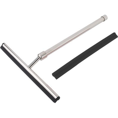 Raclette de Douche avec Ventouse Ralle Poignée Essuyer Fenêtre Nettoyant À Verre Vaporisateur Eau Silicone Raclette Outil De Nettoyage Brosse Lavage De La Fenêtre Raclette Essuie-Glace. (1/4)