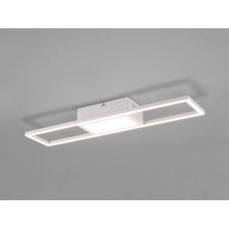 LED Deckenleuchte RIGIDO Weiß dimmbar & Lichtfarbe einstellbar, Breite 60cm (1/5)