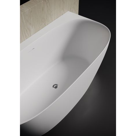 RIHO Omega B2W Badewanne, 170x80x59cm, 190 Liter, weiß glänzend, (1/4)
