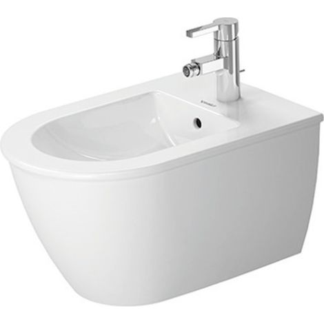 Duravit Darling Nuevo bidé mural 224915, con rebosadero, 1 (1/2)