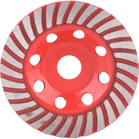 Disco diamantato, 125 mm (4,9 pollici), disco a tazza diamantato per taglio e levigatura di granito, marmo e cemento.