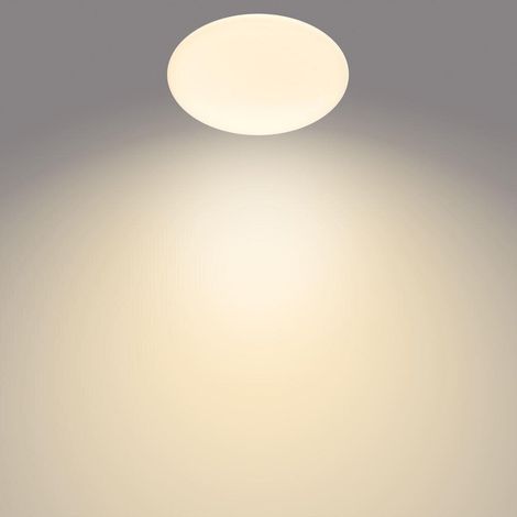 Philips - LED-Deckenleuchte, Durchmesser 49 cm, 2700 K, 36 W, weiß 929003198001 (1/5)