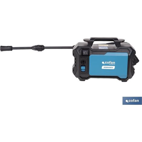 Nettoyeur haute pression modèle « Nebraska » (1400W 230V 110 bar) IPX5 débit maximum 390 l/h et système TSS