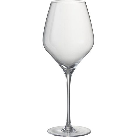 Bicchiere Vino Rosso Leti in vetro 10x10x25 cm Trasparente