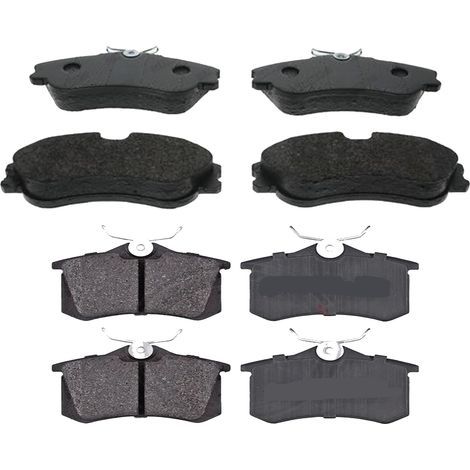 KIT PASTIGLIE FRENO ANTERIORI E POSTERIORI compatibile con CITROEN XSARA PICASSO / PASTIGLIE FRENANTI AUTO OEM FDB1477 FDB4066,FDB1083 / SOSTITUZIONE DIRETTA / BASSA POLVERE / SILENZIOSO