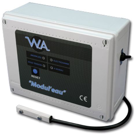 Régulateur de niveau de piscine automatique – Détection des anomalies – Alimentation 240V – Kit complet avec sonde 2m – MODULEAU – Wa Conception