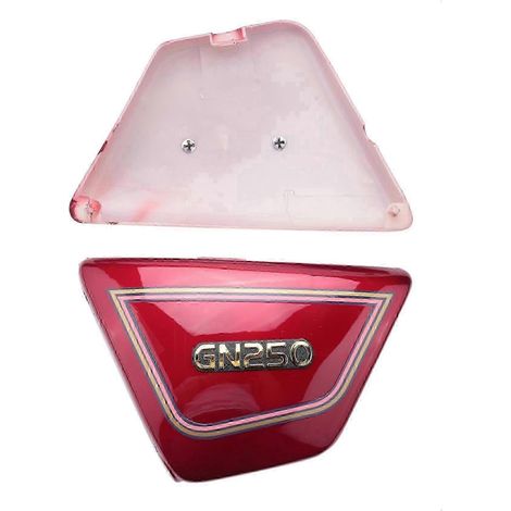 1 paire de panneaux latéraux de cadre droit et gauche pour pièces de moto Suzuki GN 250 (1/5)