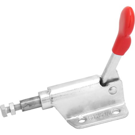Étau à bascule galvanisé 10mm avec verrouillage rapide pousser/tirer, capacité 60kg (1/5)