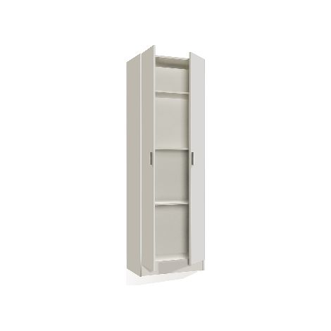 ARMADIO MULTIUSO 2 ANTE- H cm 180 x L cm 58 x P cm 37- DH- pezzi 1 (1/2)