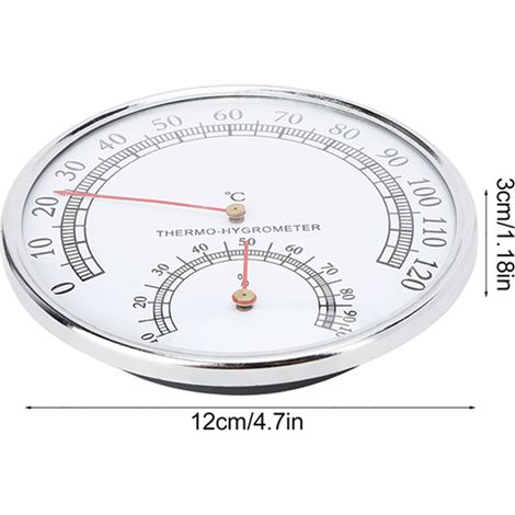 Sauna-Thermometer/Hygrometer, Raumtemperatur- und Luftfeuchtigkeitsmesser, Saunazubehör (1/5)