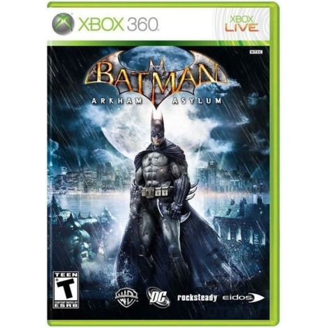 Batman Arkham Asylum - Jeu Vidéo Xbox 360 - Edition Standard - DVD - Classification ESRB T (1/3)