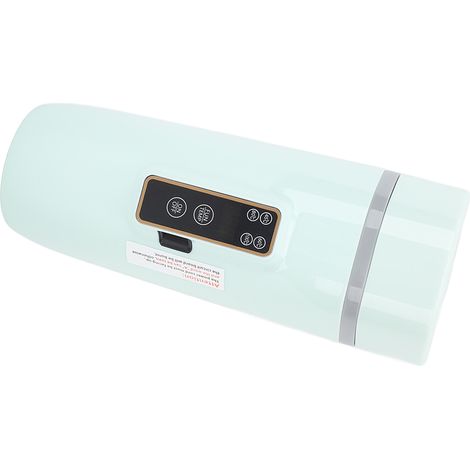 Bouilloire électrique de voyage 350 ml avec affichage numérique, antidérapante, étanche, portable, idéale pour les activités de plein air (12 V, 80 W, verte). (1/5)