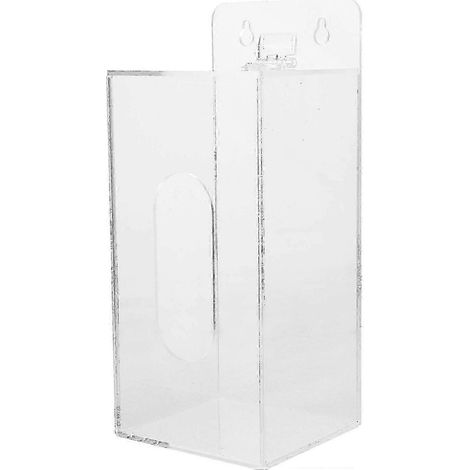 Boîte distributrice de masques, porte-gants mural en acrylique, boîte de rangement pour masques et gants (1/5)