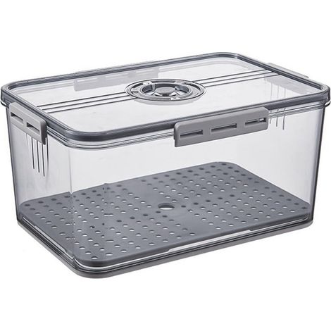 Boîte à Pain Hermétique avec Couvercle - Rangement Pain sur Comptoir Cuisine - Conservation Aliments Frais - Design Pratique (1/5)