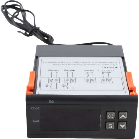 Module de régulation thermostatique numérique 110-220V AC pour fermenteurs et réfrigérateurs, thermostat digital (1/5)