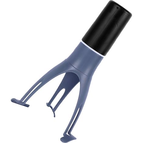Dreieckiger Kunststofflöffel/Rührlöffel, einfach zu handhaben, spülmaschinenfest, ideal zum Umrühren und Vermischen von Soßen, Suppen und Sahne, blau (1/5)