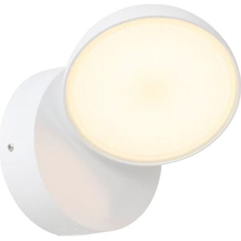 TRADE SHOP - Applique A Led Da Esterno 12 Watt Ip54 Con Teconologia Cct 3 Tonalità Di Luce 570-3c - Bianco (1/5)