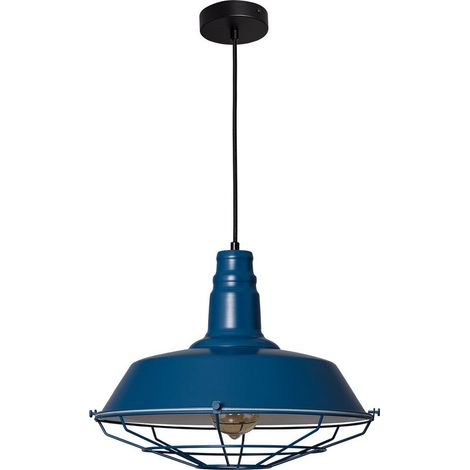Suspension Métal Jagger Bleu (1/5)