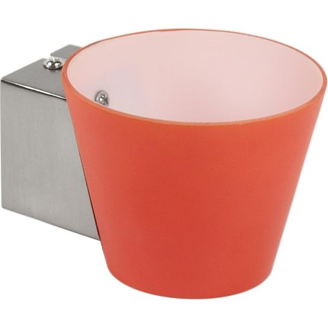 Applique murale Candellux Simonet verre orange G9 40W