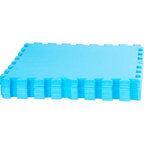 Unterlage EVA MT508, 500x500x8 mm, blau, Packung 9 Stk., unter Schwimmbecken, STRONG (1/3)