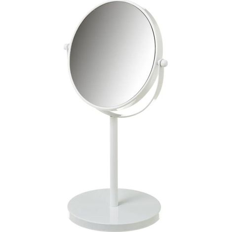 Miroir double rond à poser sur pied 35 cm (1/3)