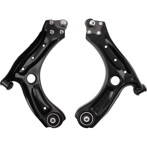 PAIR FRONT LOWER SUSPENSION WISHBONE CONTROL ARMS LEFT+RIGHT FOR VW POLO AUDI A1 (1/5)