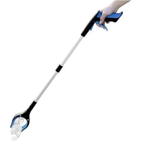 Pince ramasse-déchets pliable 83cm pour personnes âgées, outil de préhension léger avec poignée antidérapante (1/5)