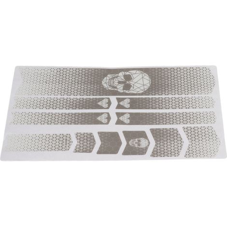 Dickes, farbechtes, dekoratives PVC-Rahmenband für Mountainbikes und Rennräder, Totenkopfmuster (1/5)