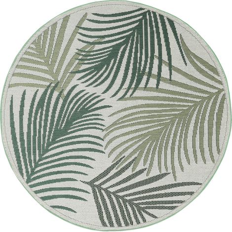 Tapis Vert intérieur et extérieur Rond 160 cm (1/5)