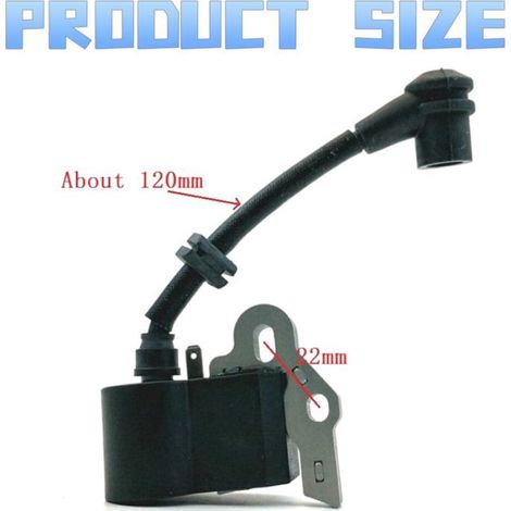 Bobine d'allumage pour débroussailleuses McCulloch T26CS B26 B26PS et autres modèles compatibles 585565501 T26 (1/5)