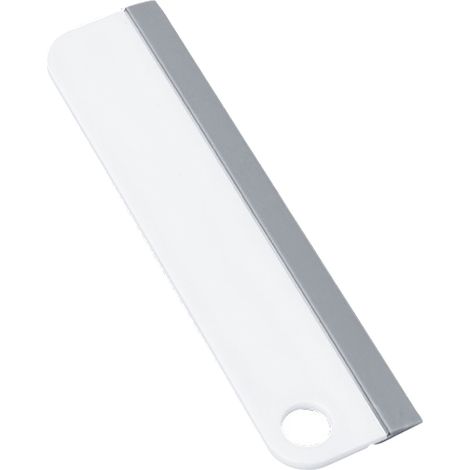 Lama ad acqua, pulizia efficiente, versatile, durevole, piccolo tergivetro portatile per auto per vetri, bianco, grigio. (1/5)