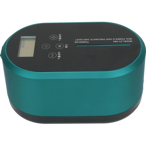 Pompe à air pour aquarium, grand volume, démarrage automatique en cas de coupure de courant, ultra silencieuse, verte. (1/5)